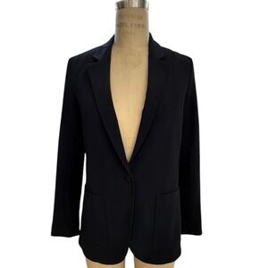 NEW Kit and Ace Relaxed Stretch Blazer Womens Size 4 Dark Navy Blue